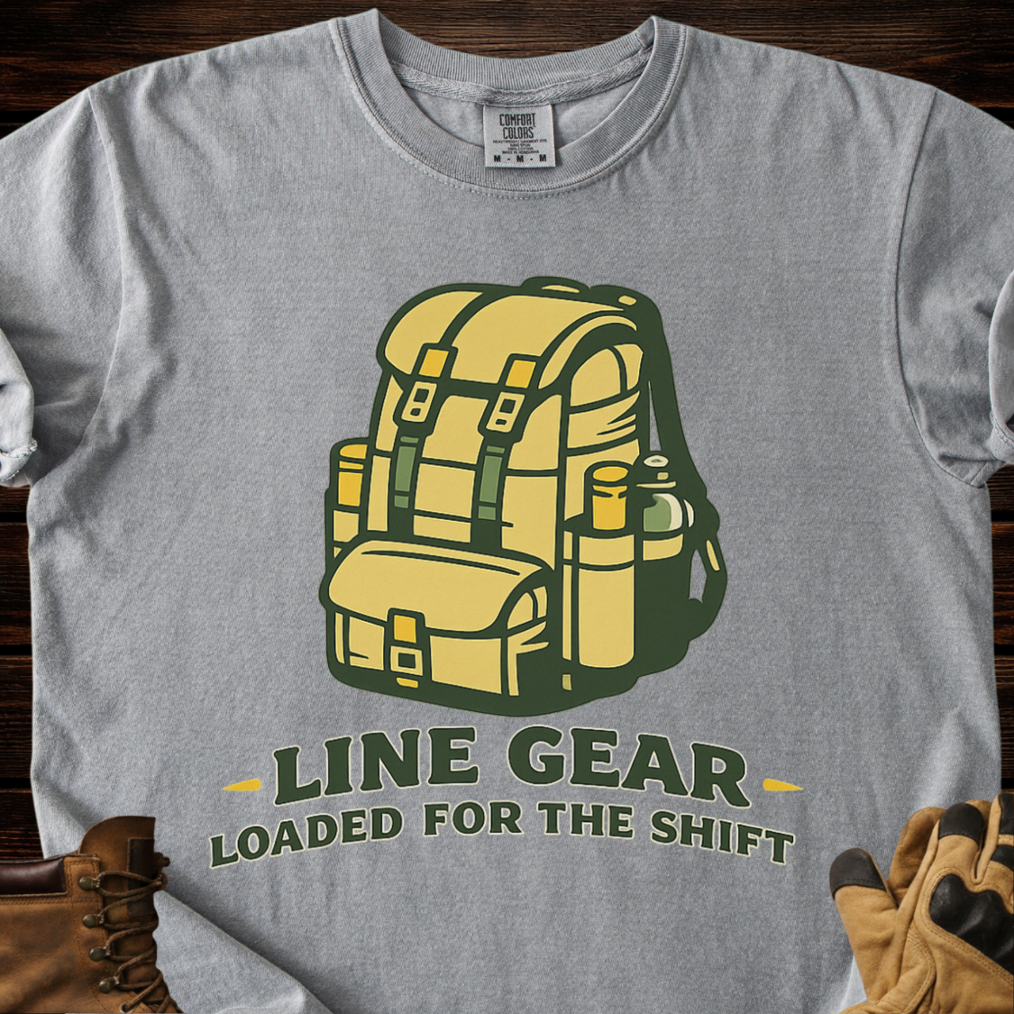 Line Gear Loaded For The Shift T-Shirt