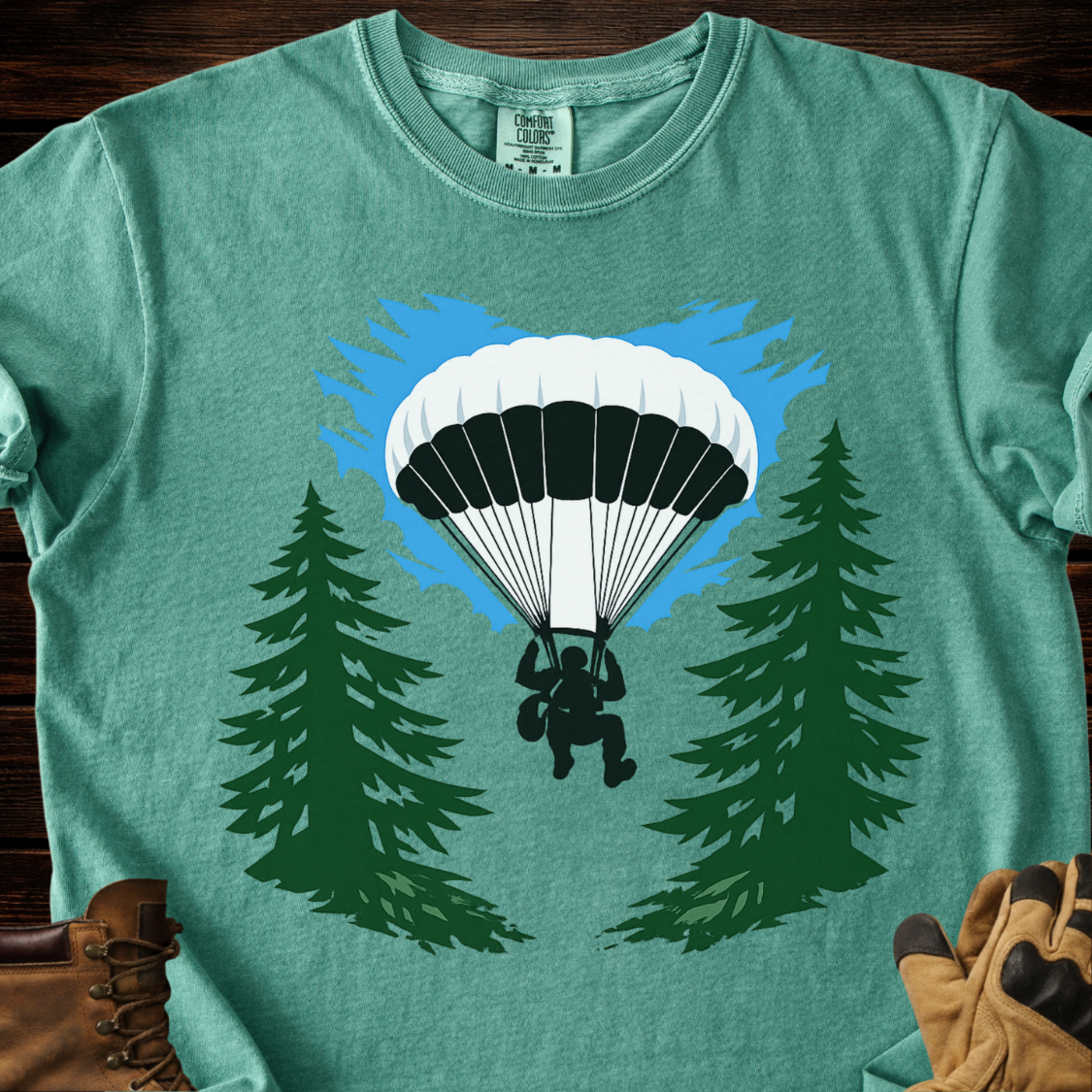 Parachute Between Pines T-Shirt