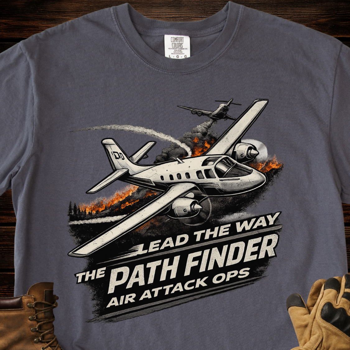 Lead The Way The Pathfinder Air Attack Ops T-Shirt