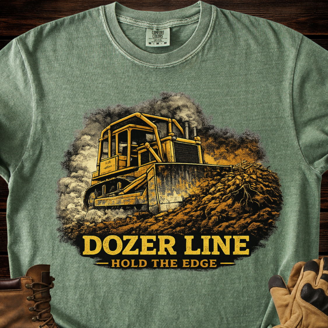 Dozer Line Hold The Edge T-Shirt