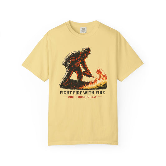 Fight Fire With Fire Torch Crew T-Shirt