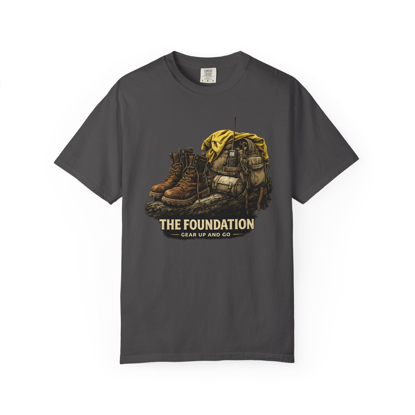 The Foundation Boots & Backpack T-Shirt