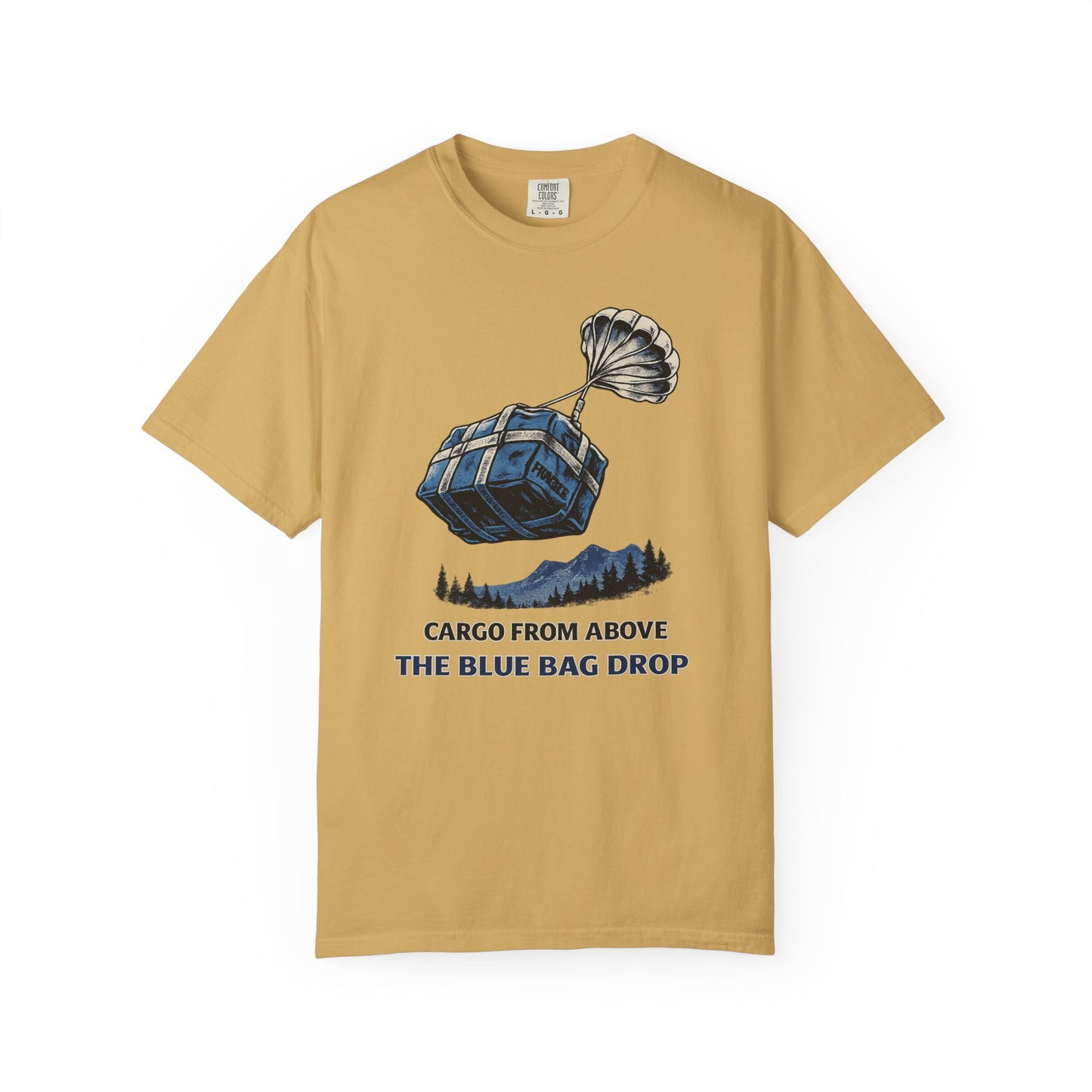 Cargo From Above The Blue Bag Drop T-Shirt