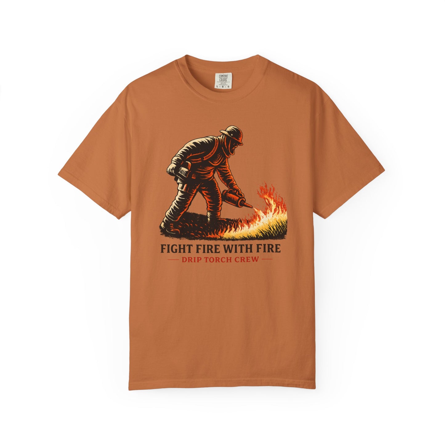 Fight Fire With Fire Torch Crew T-Shirt
