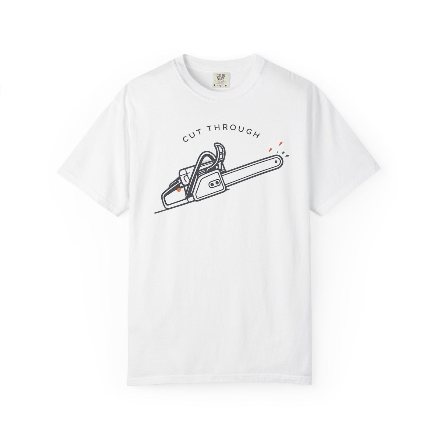 Chainsaw Cut Through T-Shirt