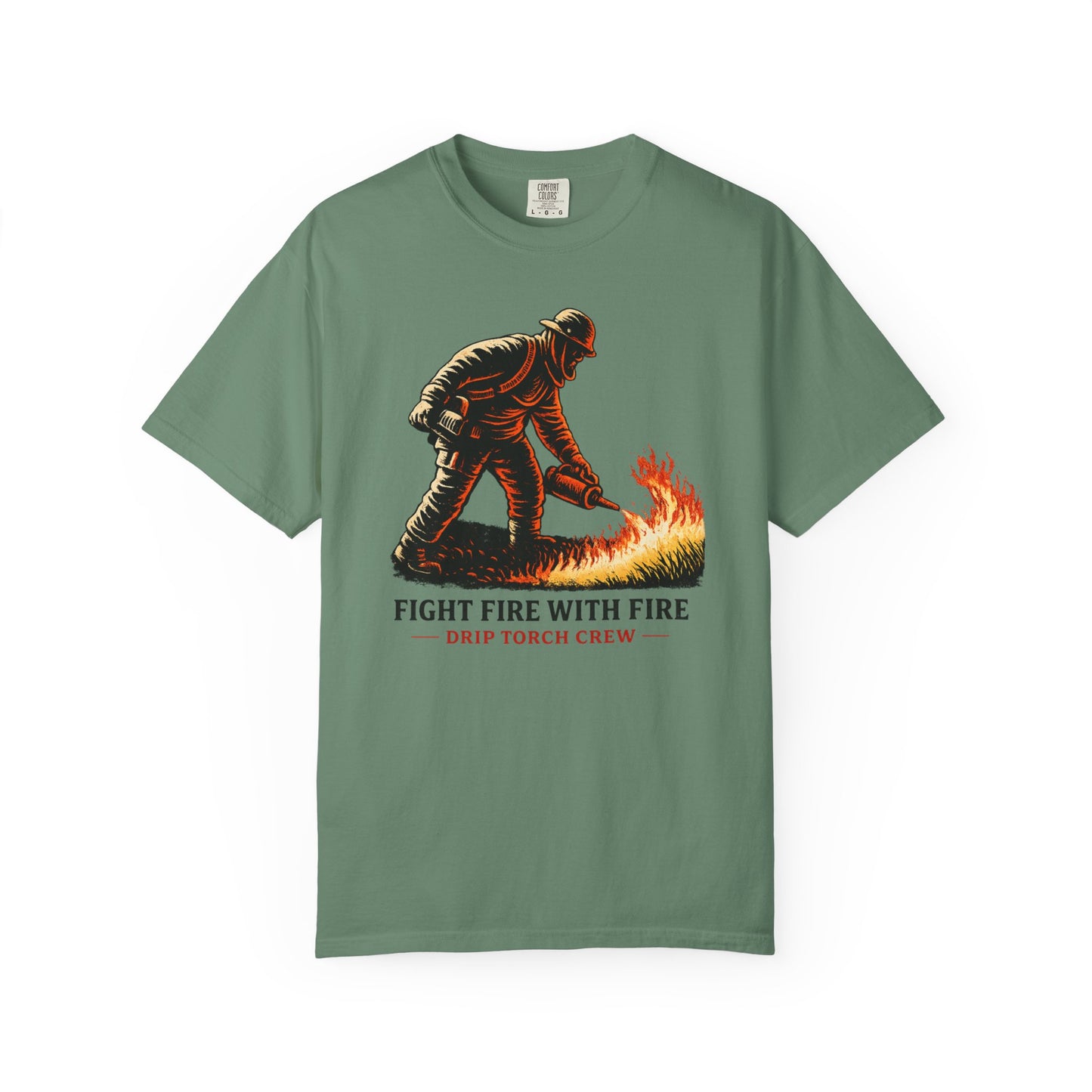 Fight Fire With Fire Torch Crew T-Shirt