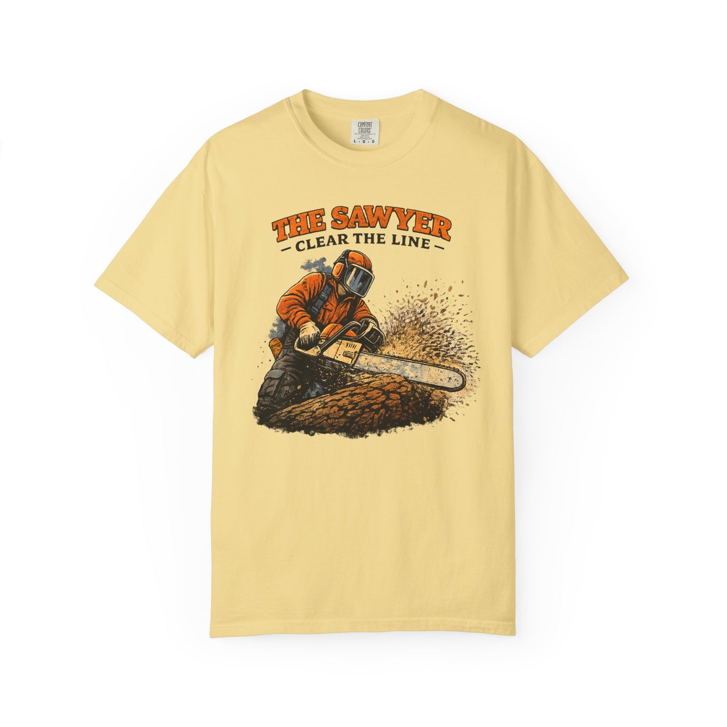 The Sawyer Chainsaw Clear The Line T-Shirt