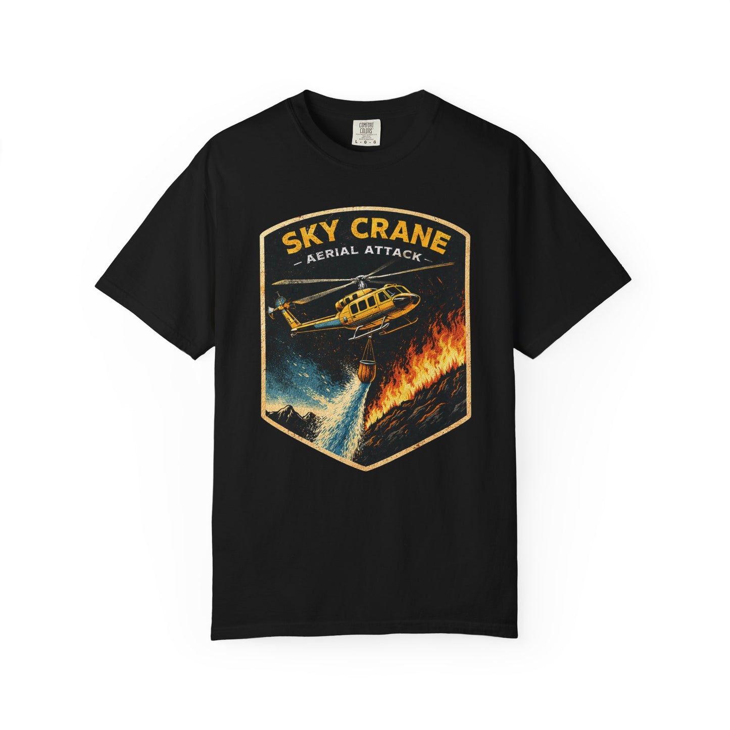 Sky Crane Aerial Attack T-Shirt