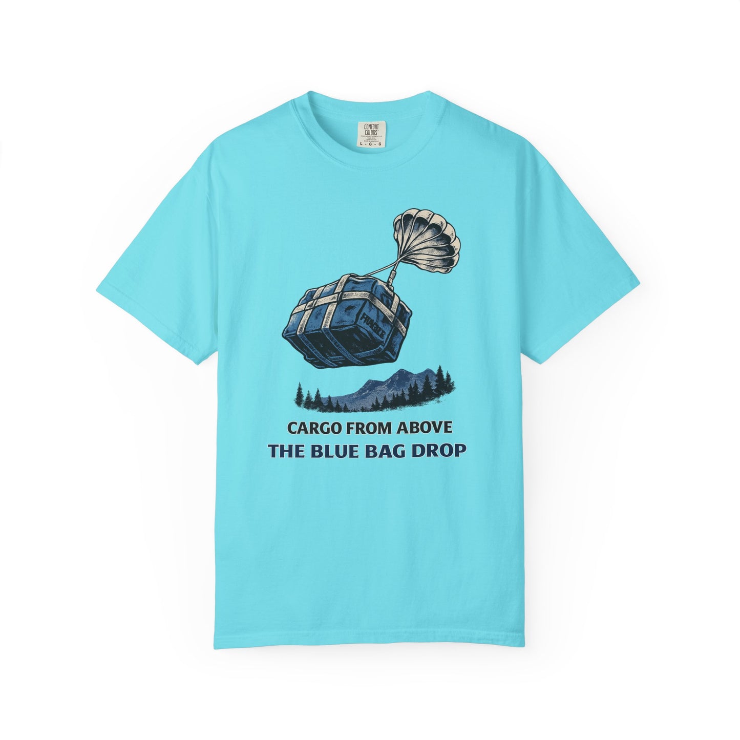 Cargo From Above The Blue Bag Drop T-Shirt