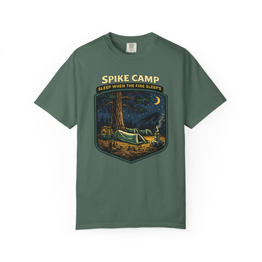 Spike Camp Sleep When the Fire Sleeps T-Shirt