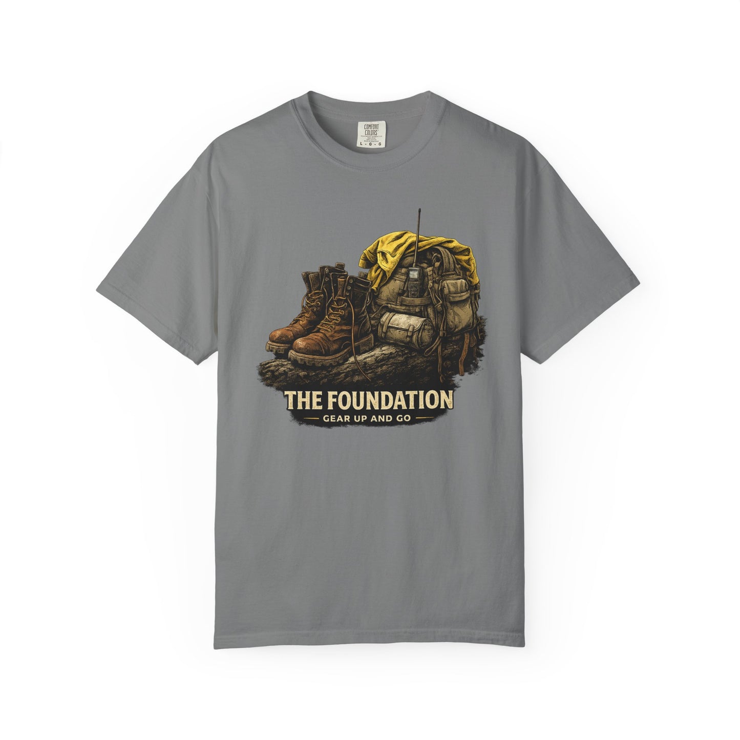 The Foundation Boots & Backpack T-Shirt