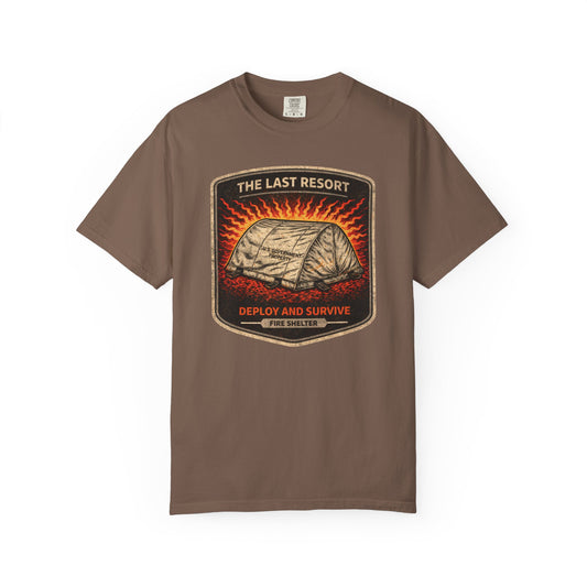 Survival Camp The Last Resort: Deploy and Survive T-Shirt