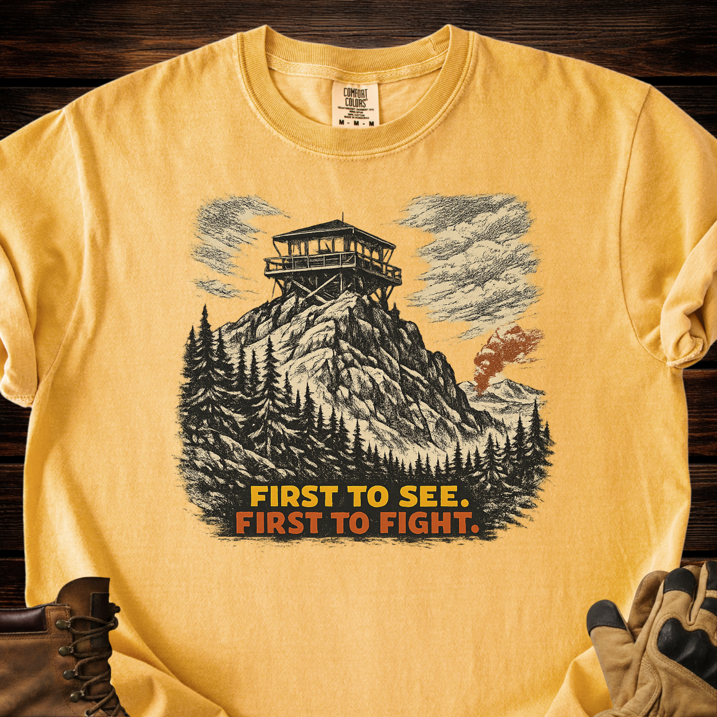 First to See, First to Fight T‑Shirt