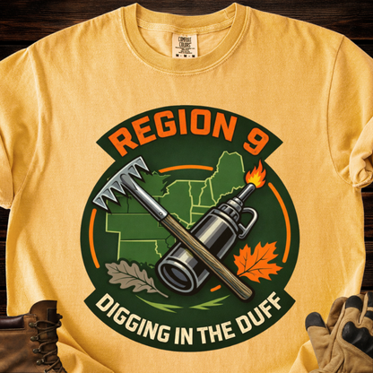Region 9 Digging In The Duff T-Shirt