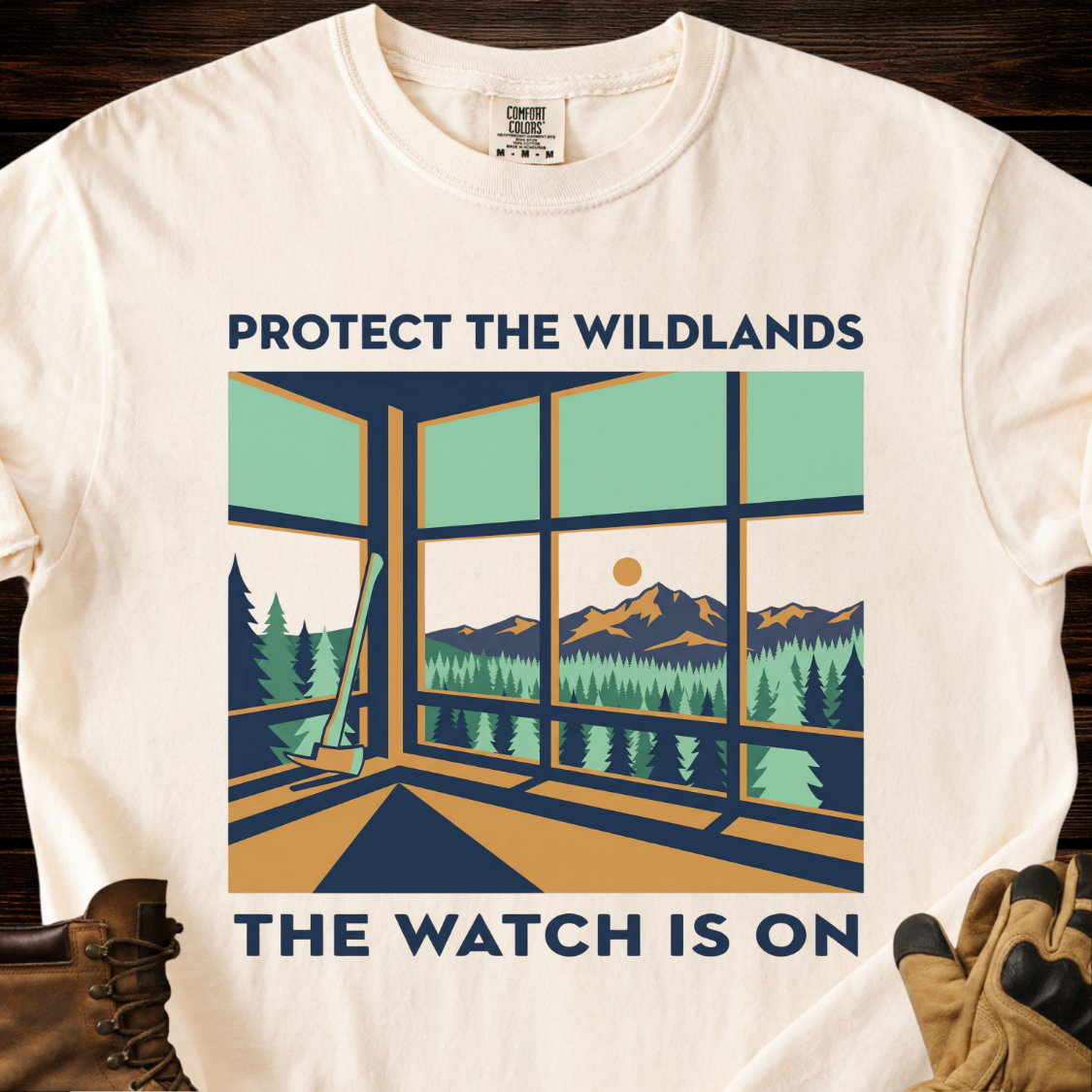Protect the Wildlands The Watch Is On T-Shirt