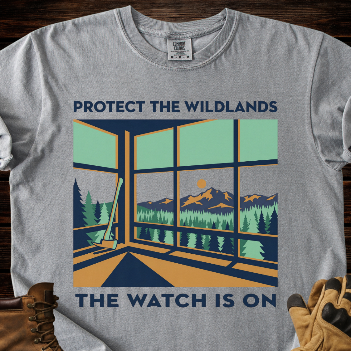 Protect the Wildlands The Watch Is On T-Shirt