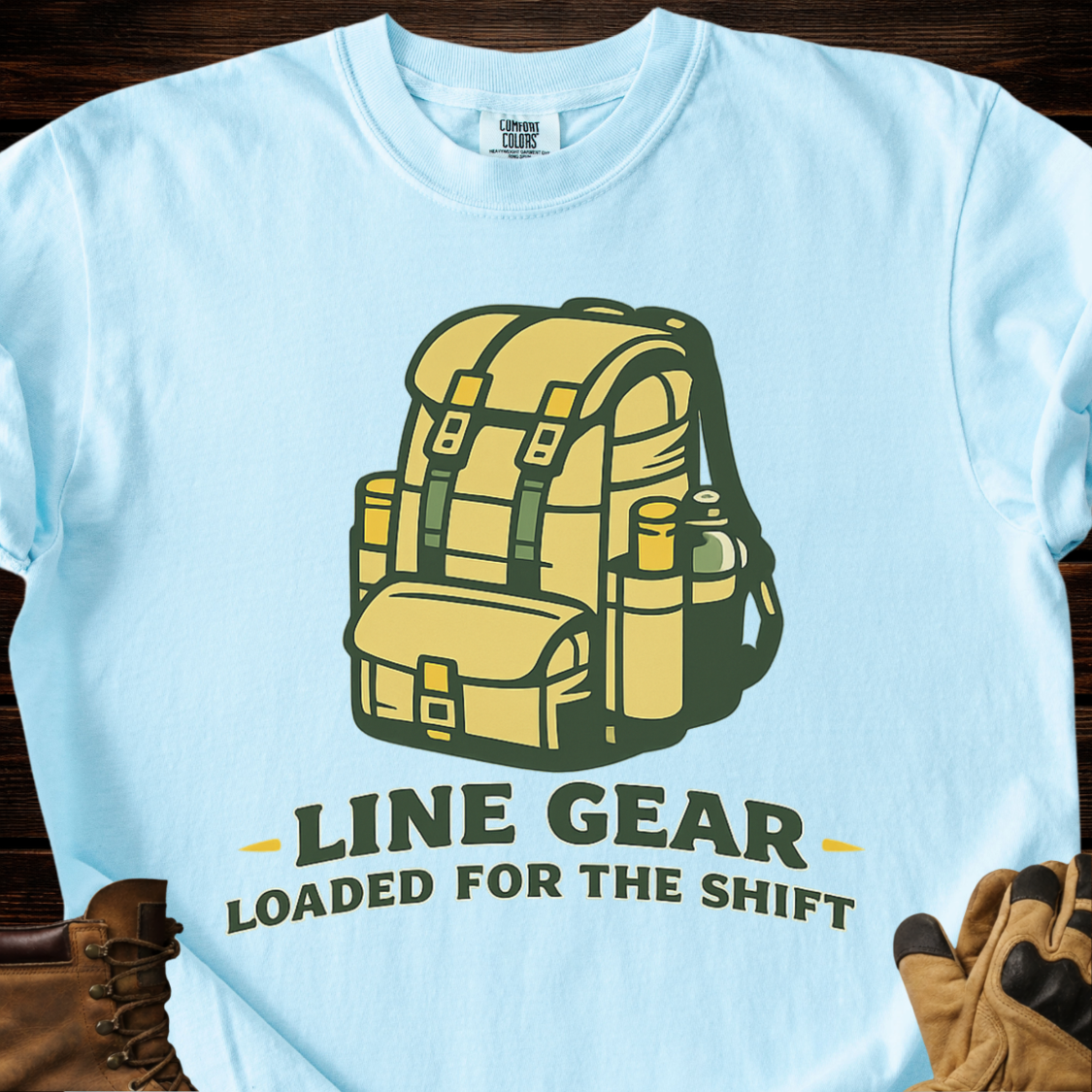 Line Gear Loaded For The Shift T-Shirt