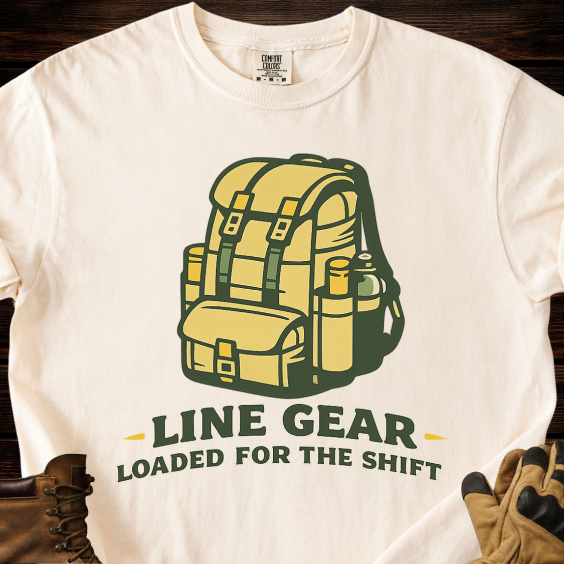 Line Gear Loaded For The Shift T-Shirt