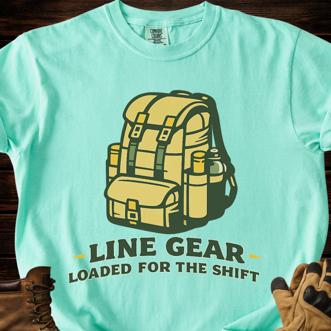 Line Gear Loaded For The Shift T-Shirt