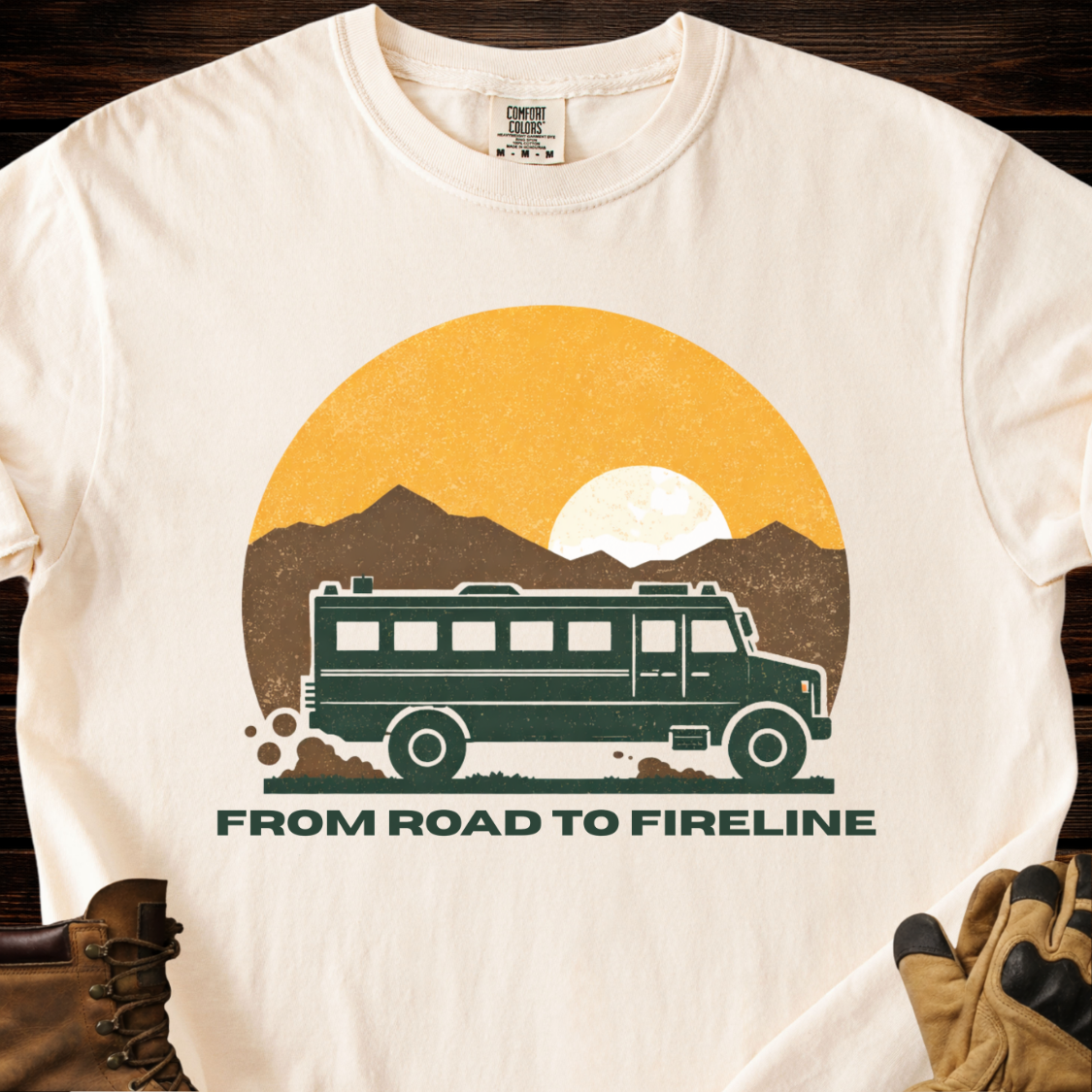 From Road To Fireline T-Shirt