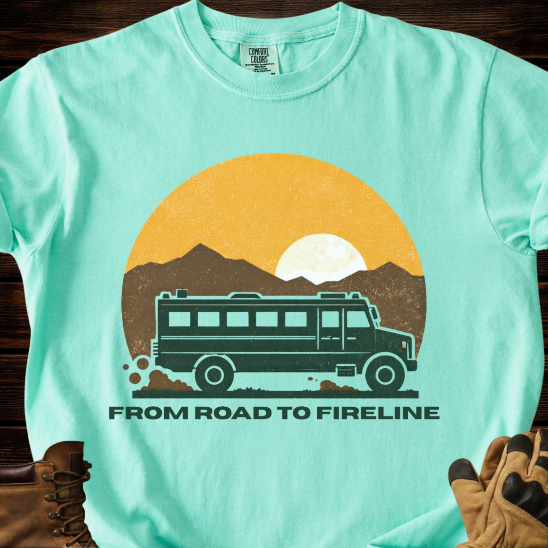 From Road To Fireline T-Shirt