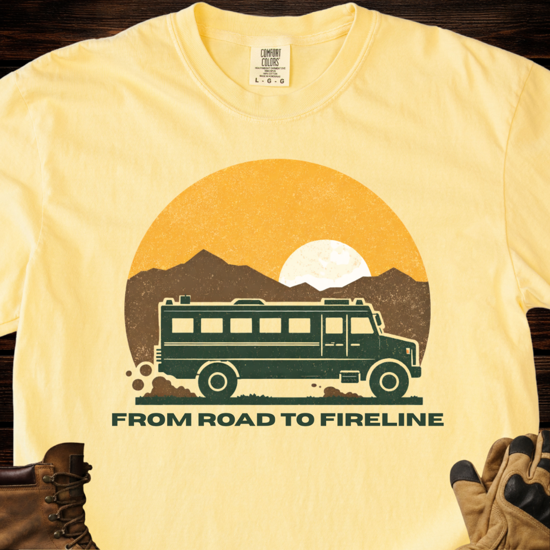From Road To Fireline T-Shirt