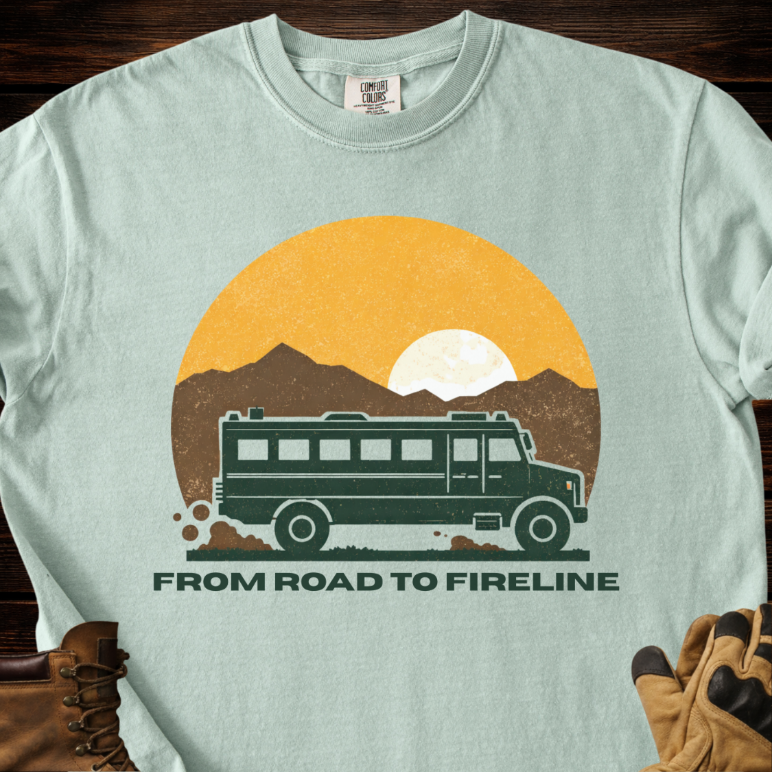 From Road To Fireline T-Shirt