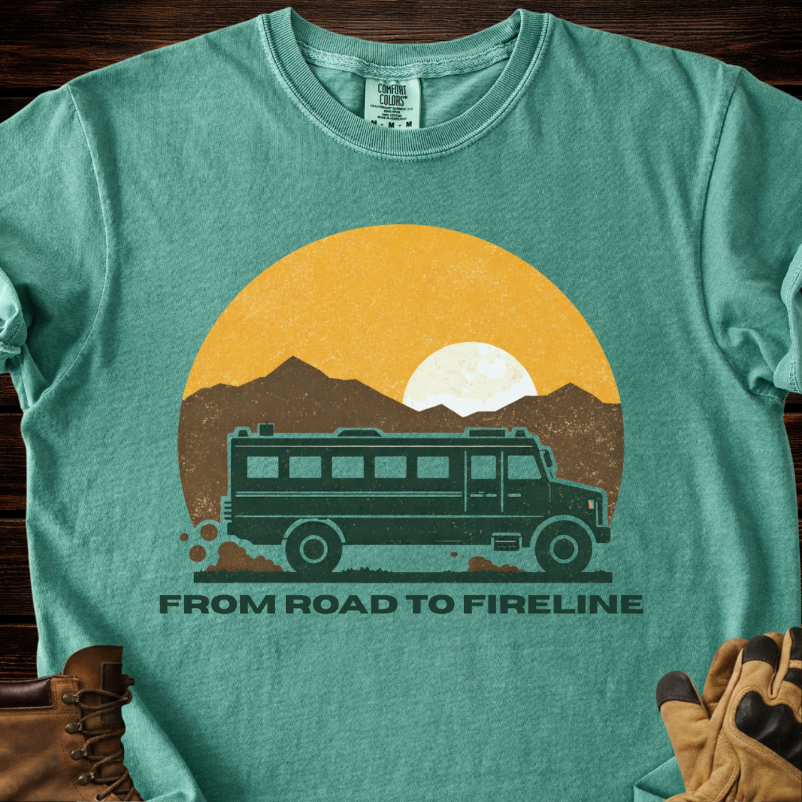 From Road To Fireline T-Shirt