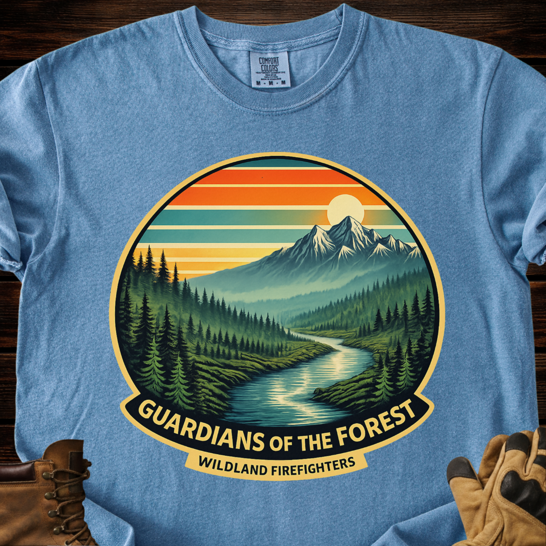 Guardians Of The Forest Wildland Firefighters T-Shirt