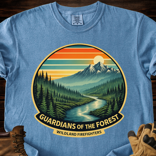 Guardians Of The Forest Wildland Firefighters T-Shirt