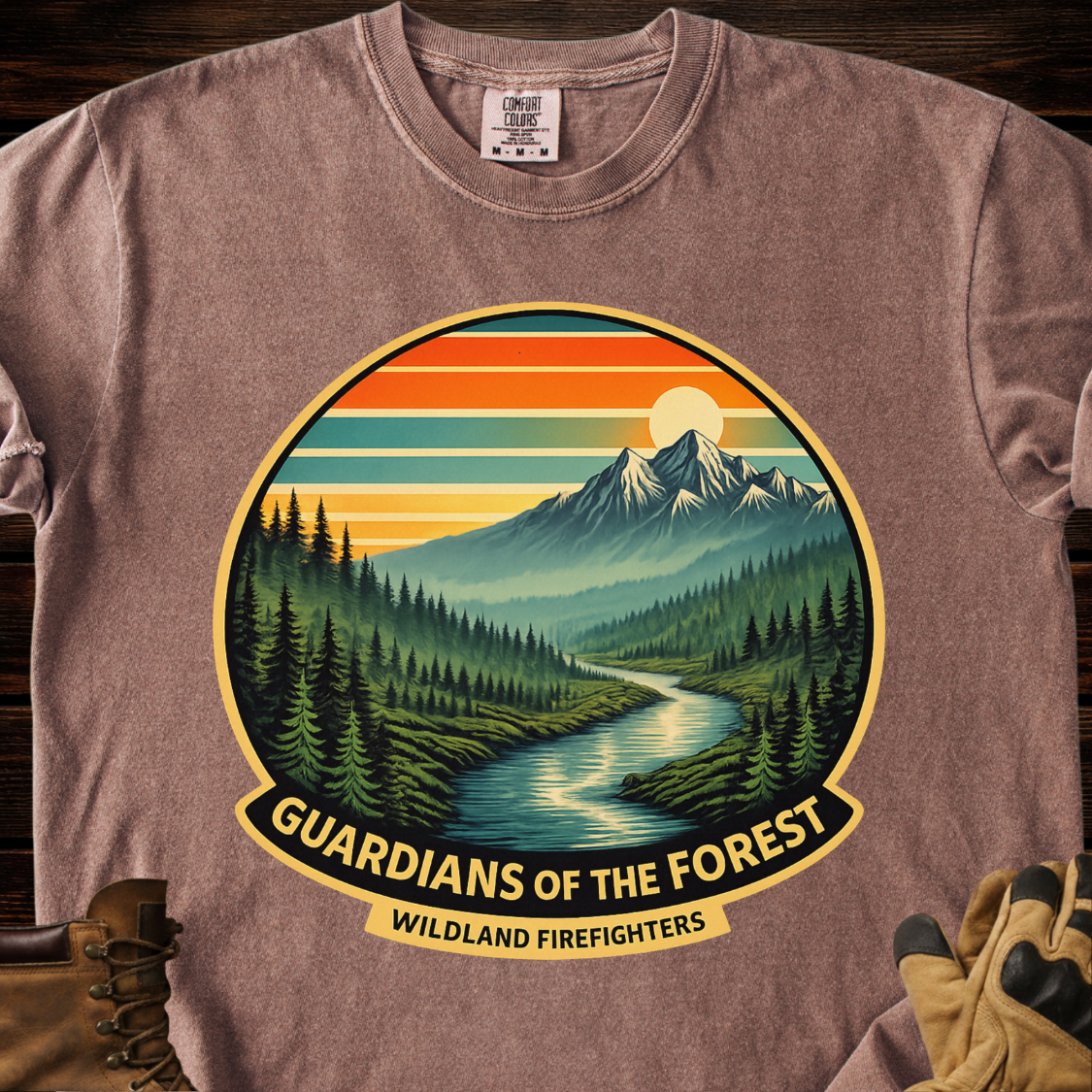 Guardians Of The Forest Wildland Firefighters T-Shirt