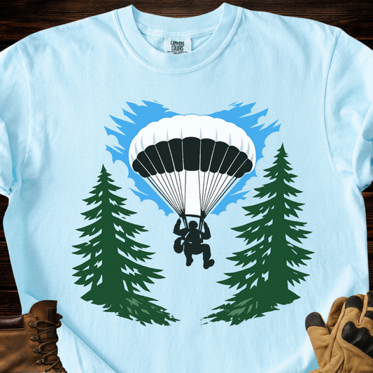 Parachute Between Pines T-Shirt