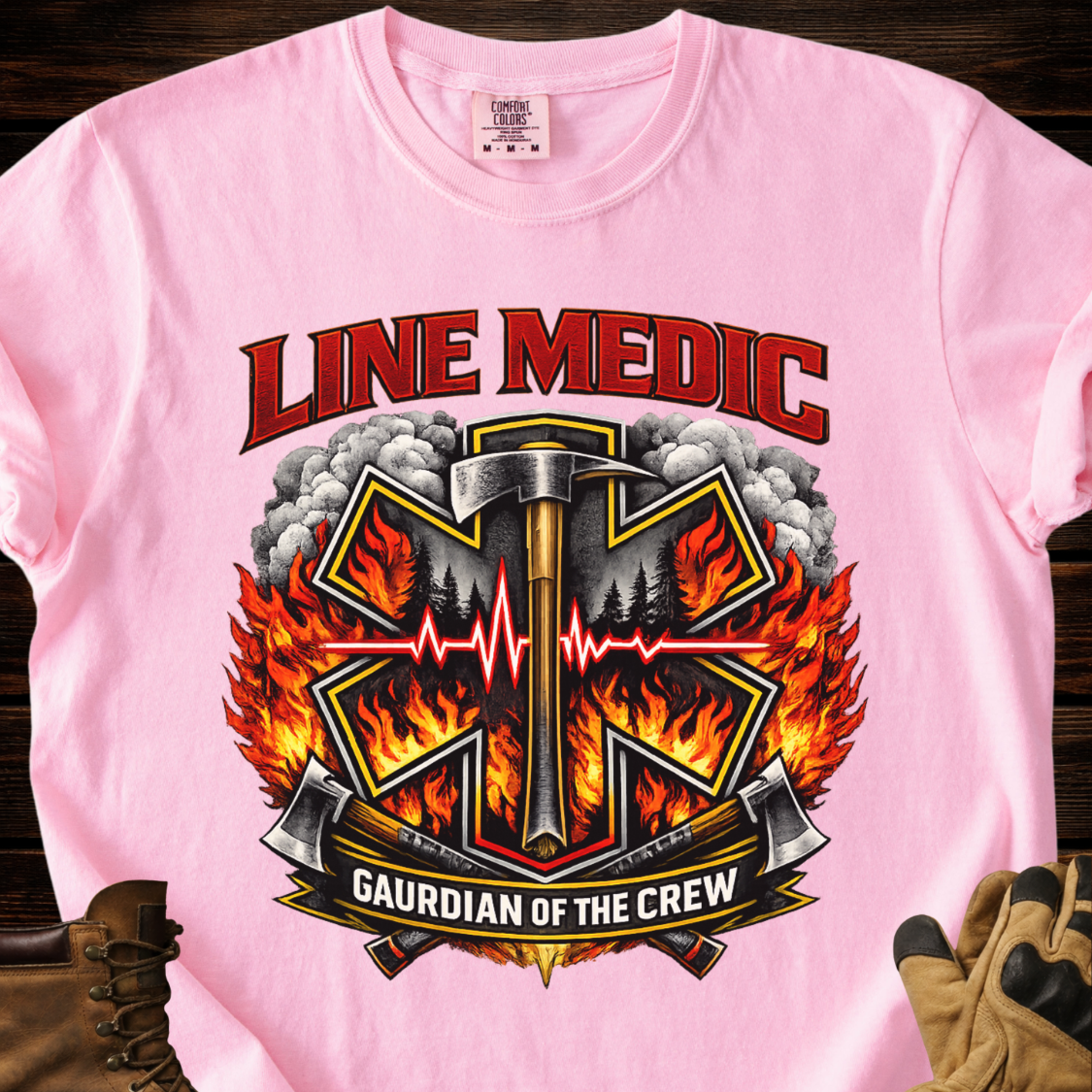Line Medic Guardian Of The Crew T‑Shirt