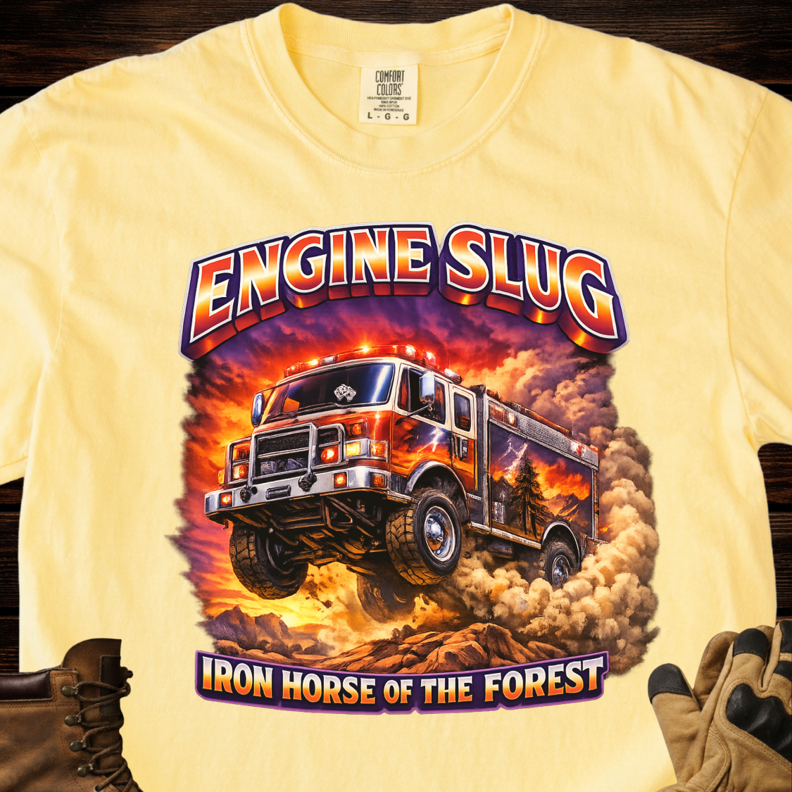 Engine Slug Iron Horse Of The Forest T-Shirt