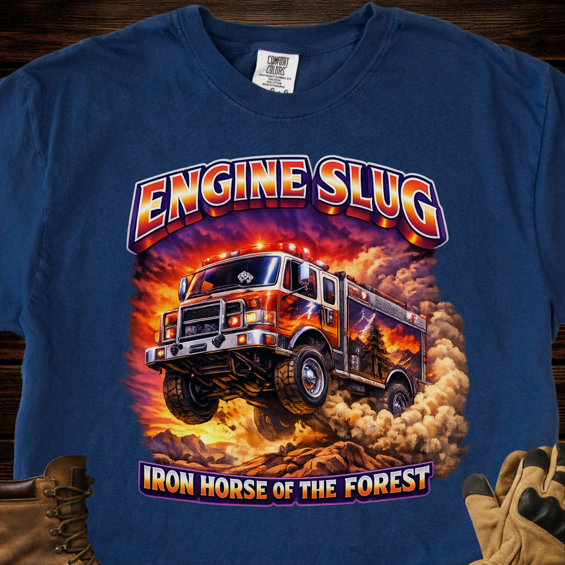 Engine Slug Iron Horse Of The Forest T-Shirt