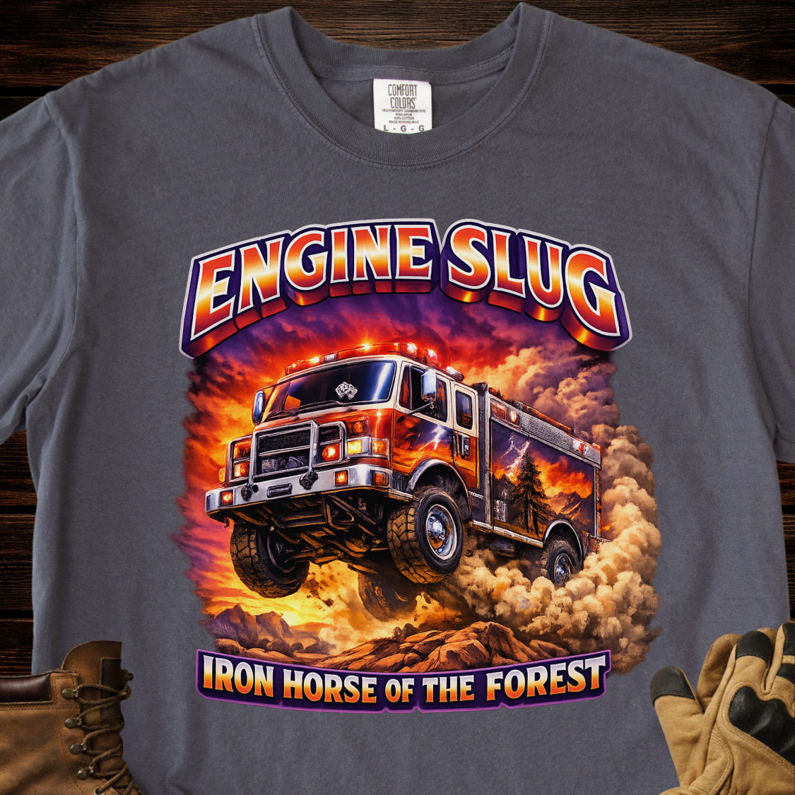 Engine Slug Iron Horse Of The Forest T-Shirt