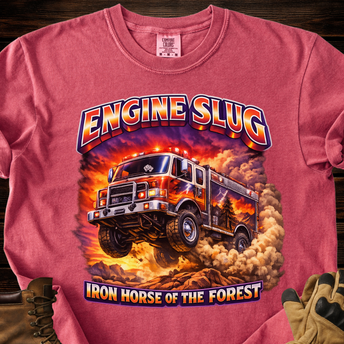 Engine Slug Iron Horse Of The Forest T-Shirt