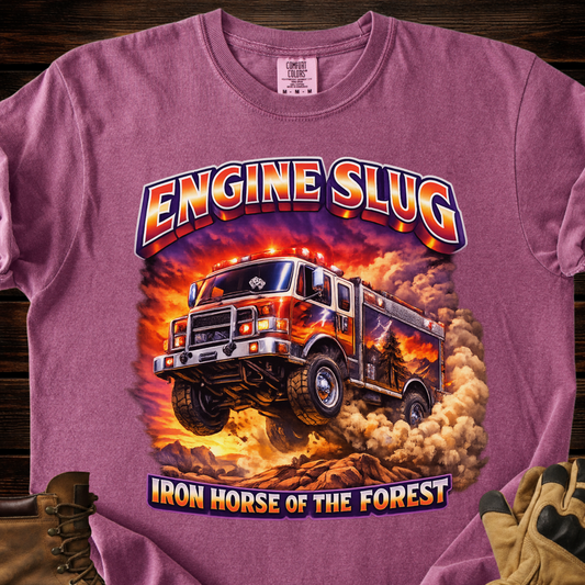 Engine Slug Iron Horse Of The Forest T-Shirt