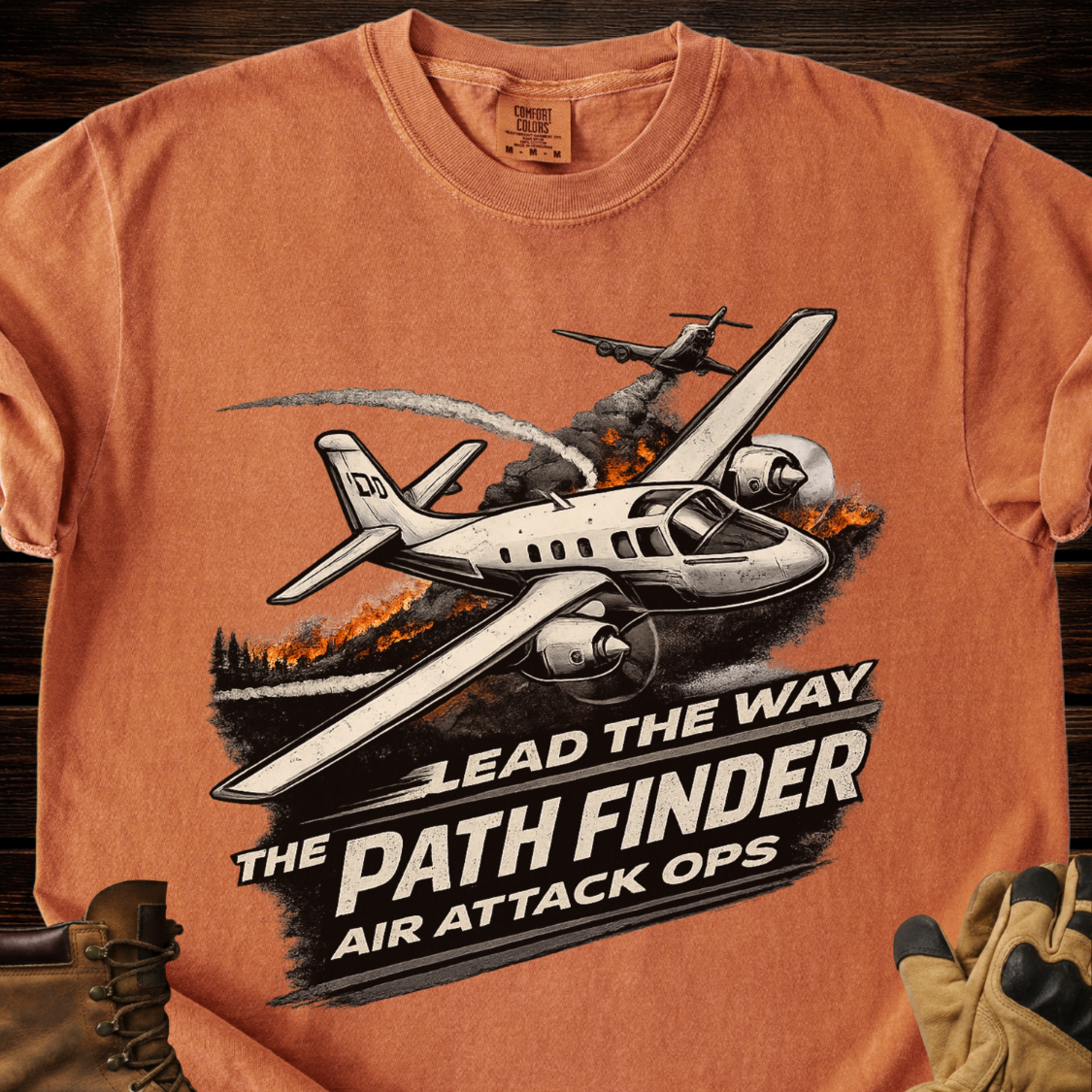 Lead The Way The Pathfinder Air Attack Ops T-Shirt