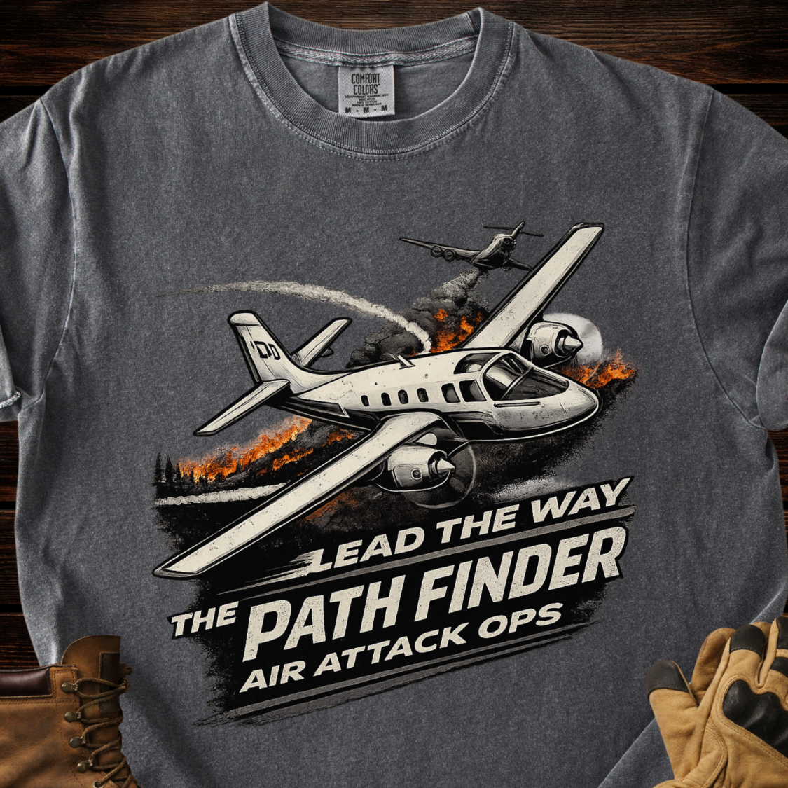 Lead The Way The Pathfinder Air Attack Ops T-Shirt