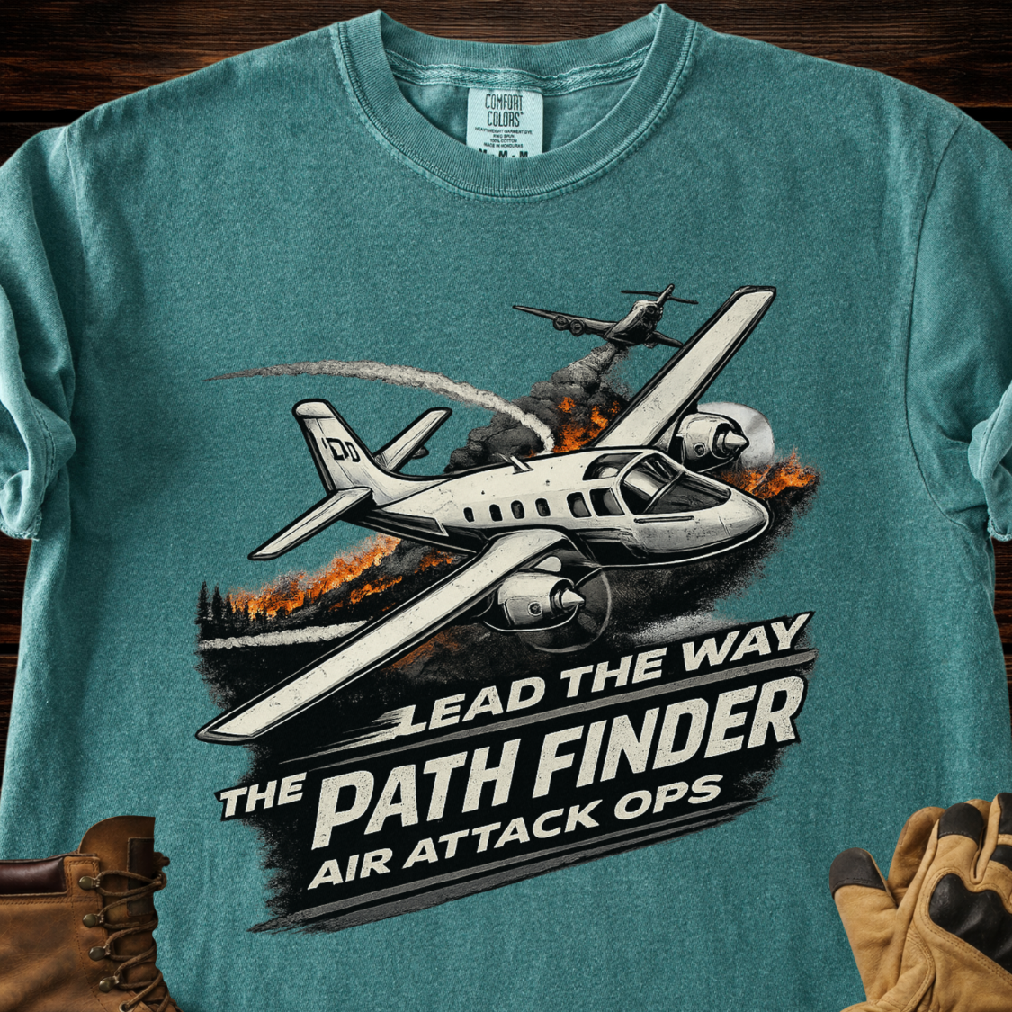 Lead The Way The Pathfinder Air Attack Ops T-Shirt
