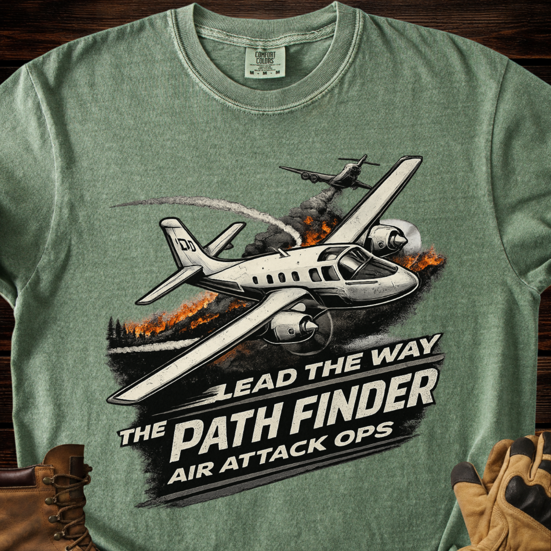 Lead The Way The Pathfinder Air Attack Ops T-Shirt