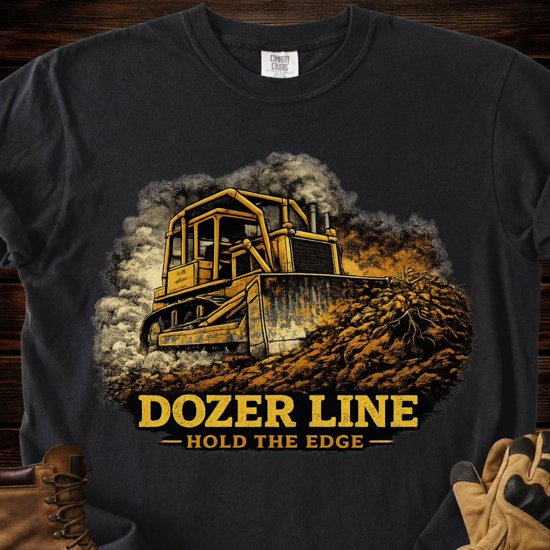 Dozer Line Hold The Edge T-Shirt