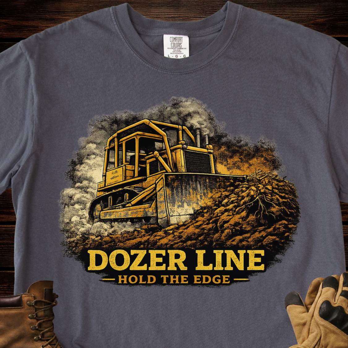 Dozer Line Hold The Edge T-Shirt