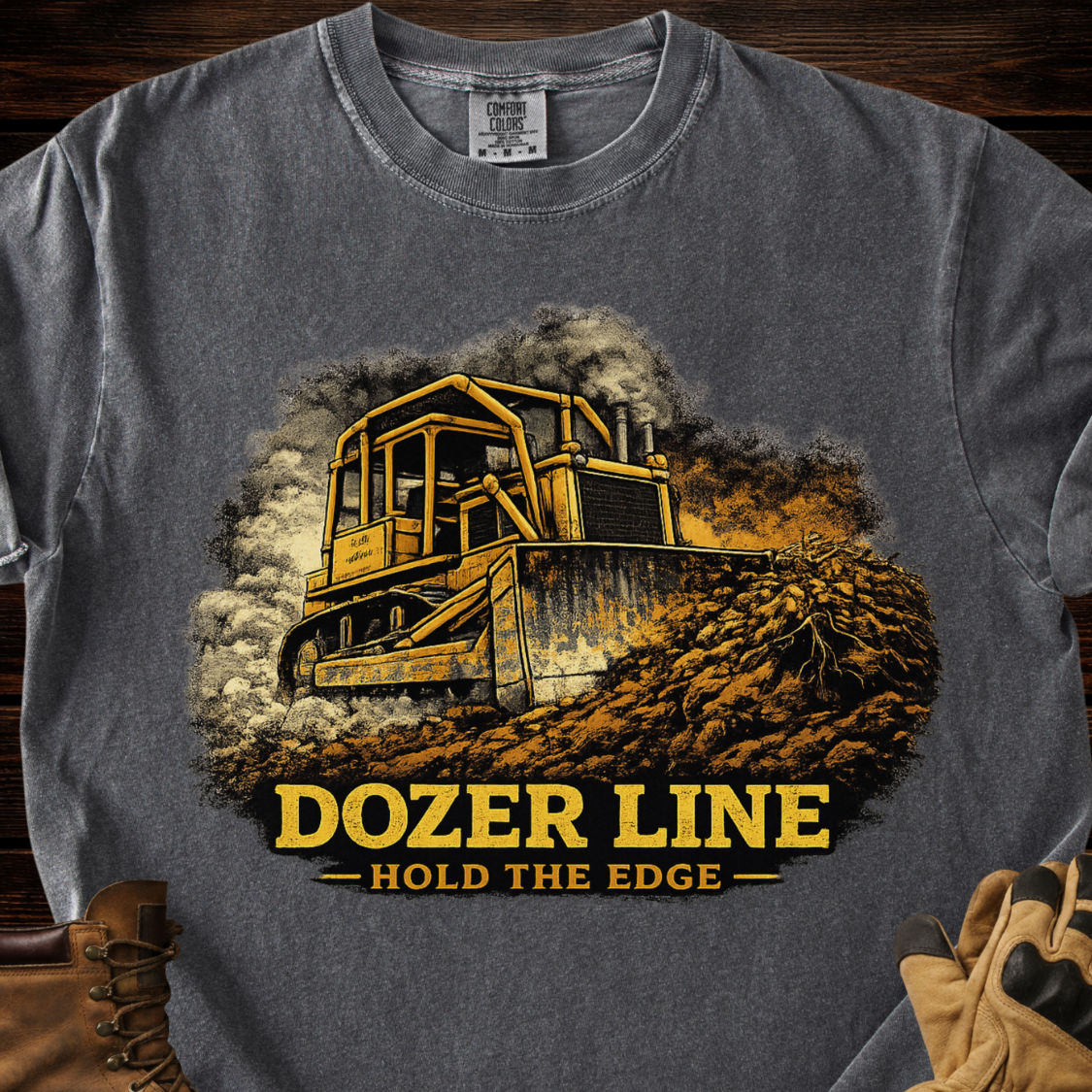 Dozer Line Hold The Edge T-Shirt