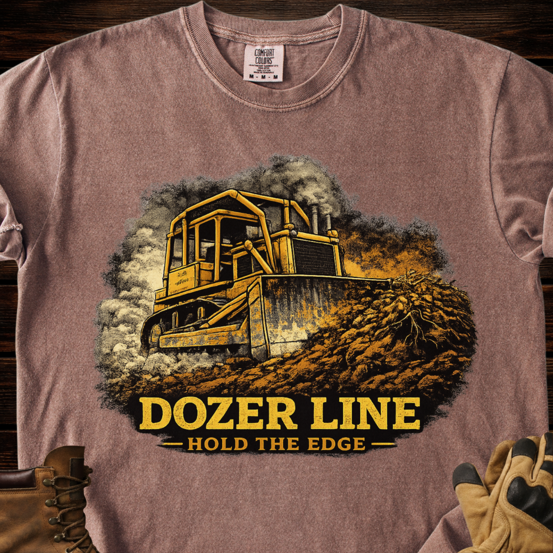 Dozer Line Hold The Edge T-Shirt