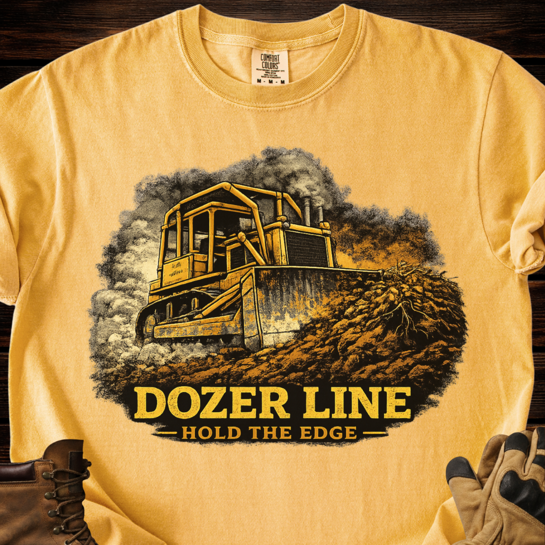Dozer Line Hold The Edge T-Shirt