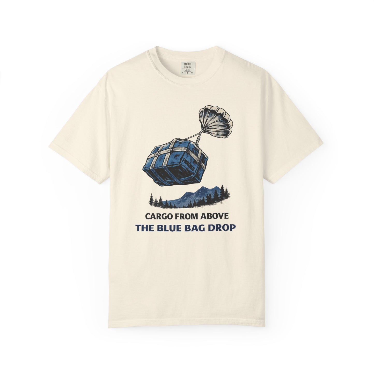 Cargo From Above The Blue Bag Drop T-Shirt