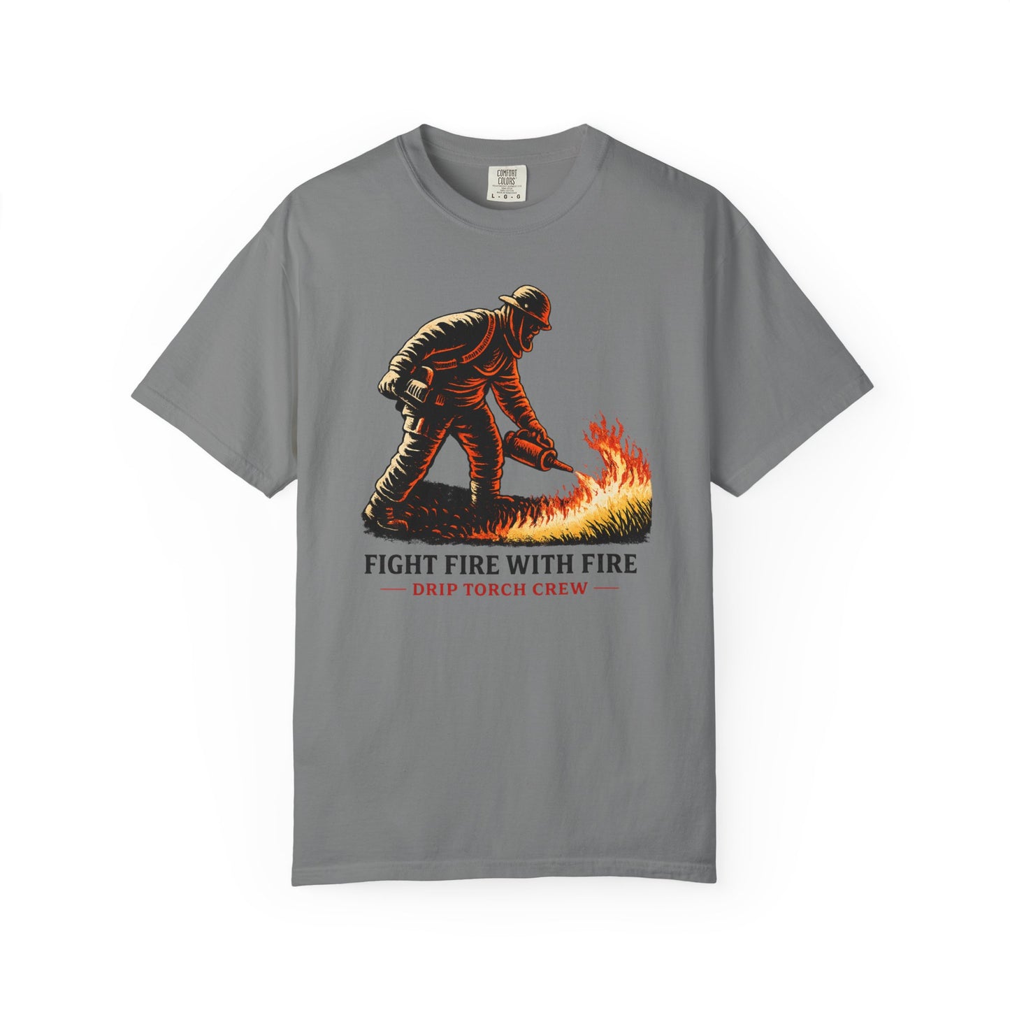 Fight Fire With Fire Torch Crew T-Shirt