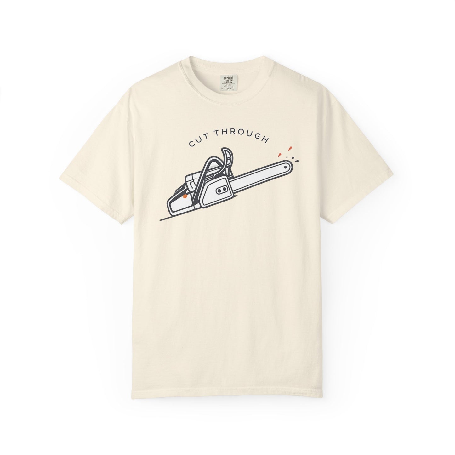 Chainsaw Cut Through T-Shirt